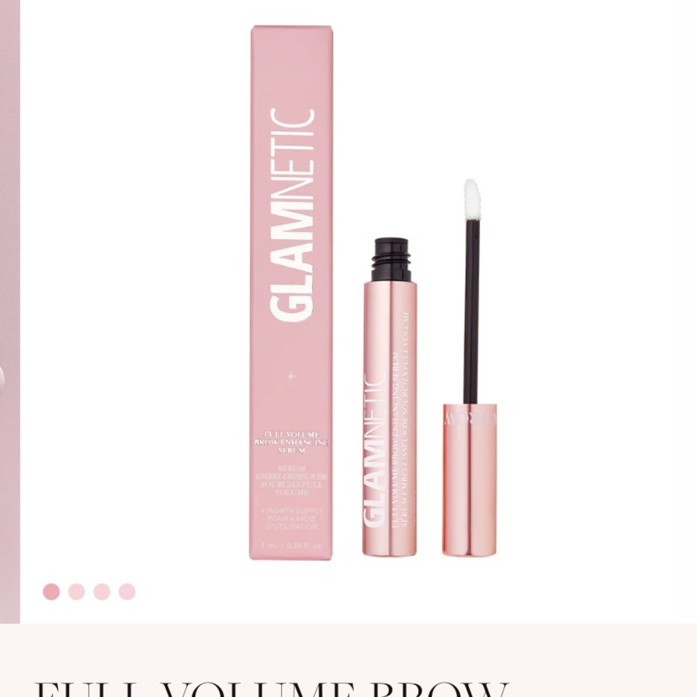 NWT Glamnetic Brow Growth Serum